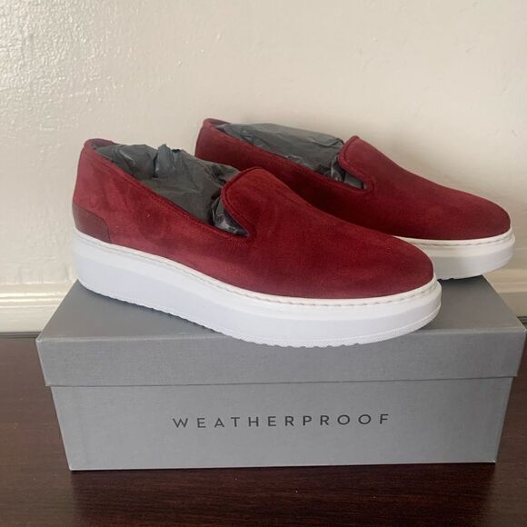 Aquatalia lanie slip on leather and lining, cushioned comfy sneaker size 8 - Picture 7 of 11